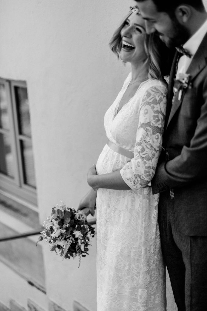 Hochzeitfoto by Christina Klass, Standesamtliche Trauung, Braut und Bräutigam